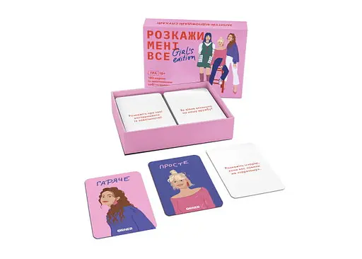 Настольная игра Оrner Разговорная игра Расскажи мне все! Girls edition (укр.) (1928) - фото 9