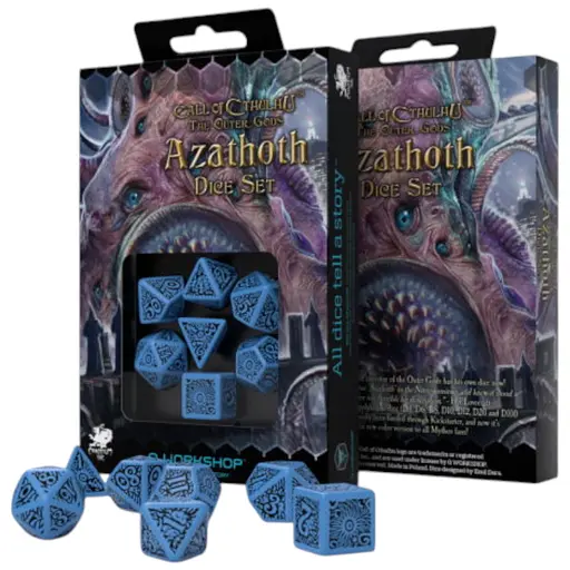 Набір кубиків COC The Outer Gods Azathoth Dice Set , 7 шт. (SCTA08)