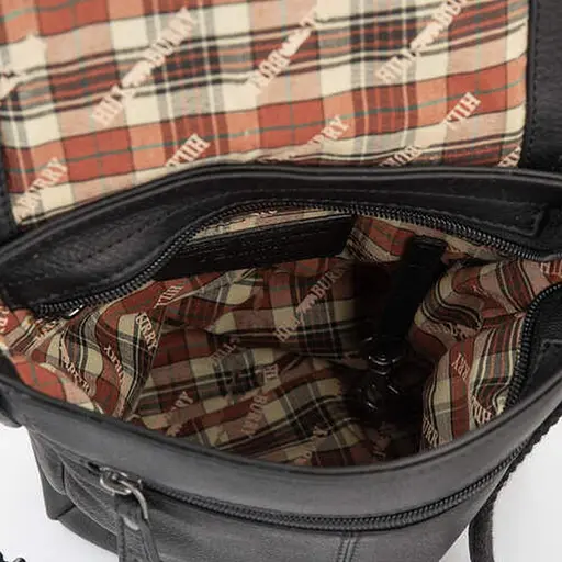 Чоловіча шкіряна сумка через плече Hill&Burry 22.5х18х5 см sum0025723 - фото 2