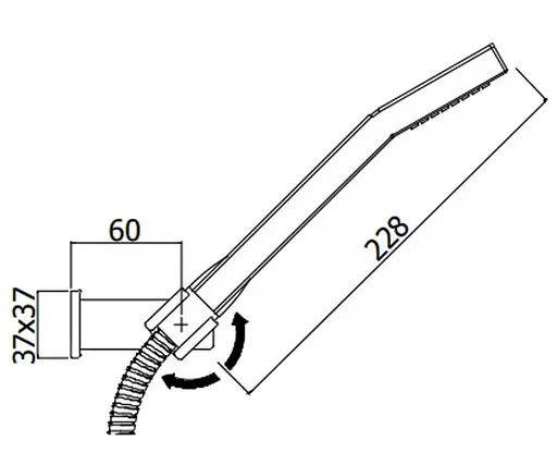 Душовий гарнітур Paffoni ZDUP 058 CR, Хром - фото 2