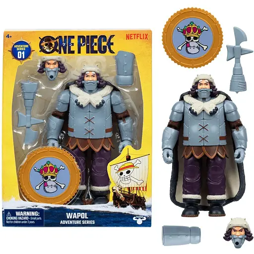 Коллекционная фигурка Moose One Piece Wapol с артикуляцией (63316) - фото 2