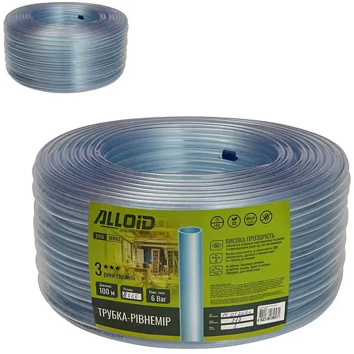 Трубка-рівнемір Alloid 8х1.5 мм 100 м (TL-67687) - фото 1