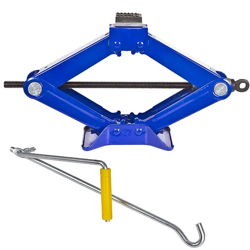 Домкрат гвинтовий ромбовидний Vitol 1.5т 104-390 мм 2.7кг (DB-10105B) - фото 1