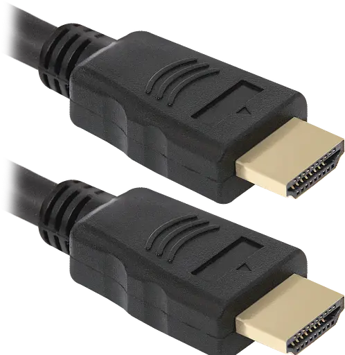 Кабель HDMI M-M, 1.0м, V1.4, Defender, черный, HDMI-03 - фото 2