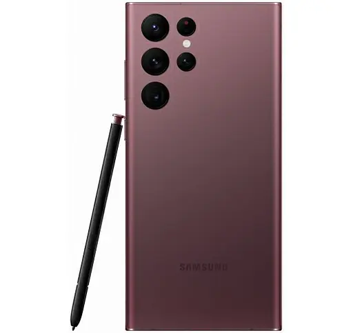 Смартфон Samsung Galaxy S22 Ultra 12/256GB Burgundy (SM-S908BDRG) (Global) [5G, Без NFC, 2 SIM] - фото 3