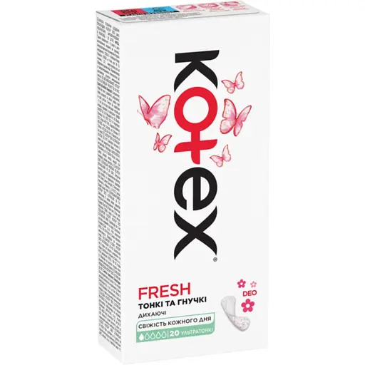 Уценка. Ежедневные прокладки Kotex Deo Ultraslim 20 шт. - фото 2