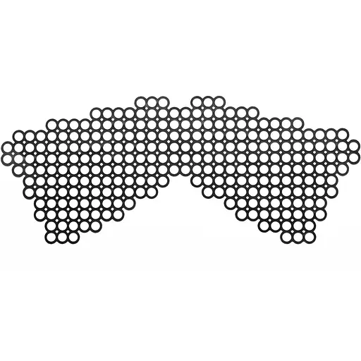 Маска на обличчя Bijoux Indiscrets - Erika Mask, вінілова, клейове кріплення, без зав'язок