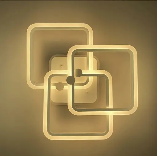 Потолочная люстра LED на 3 рожка Line.F RGB подсветка Нет - фото 3