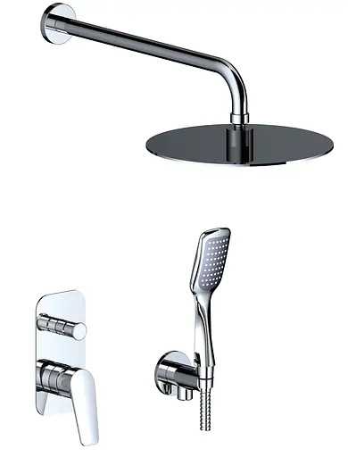 Душова система Topaz Capri TCA-15205-H43 D35, Хром - фото 6