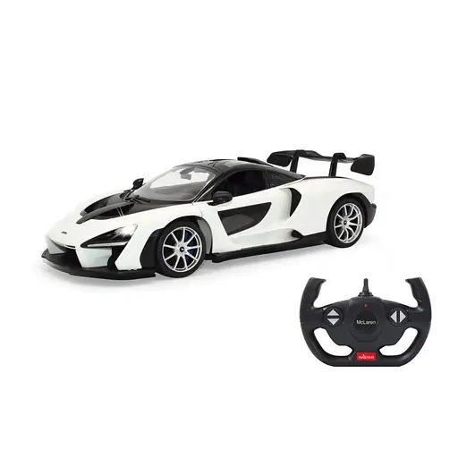 Машинка McLaren Senna білий RASTAR модель 1:14 Автомобіль на дистанційному керуванні + пульт 2,4 ГГц - фото 6