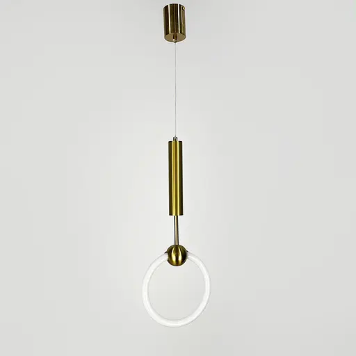 Подвес со светодиодным кругом и латунным корпусом Ст. D 18.1 AB | Line F - фото 2