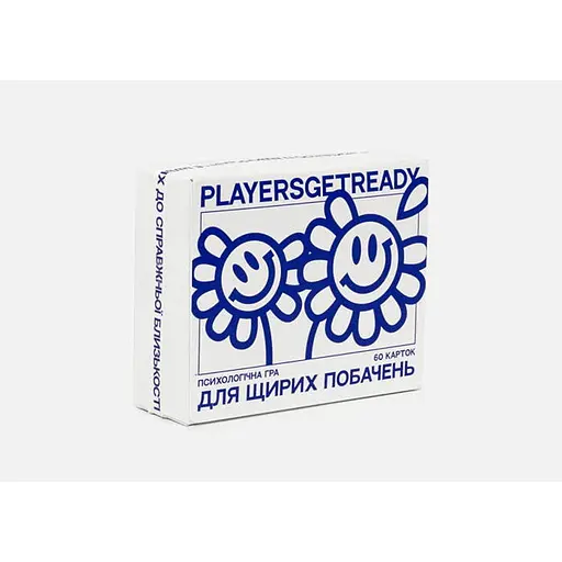 Настольная игра PLAYERSGETREADY Психологическая игра для искренних свиданий (16+) (укр.) (Sinceredating#Ua) - фото 1