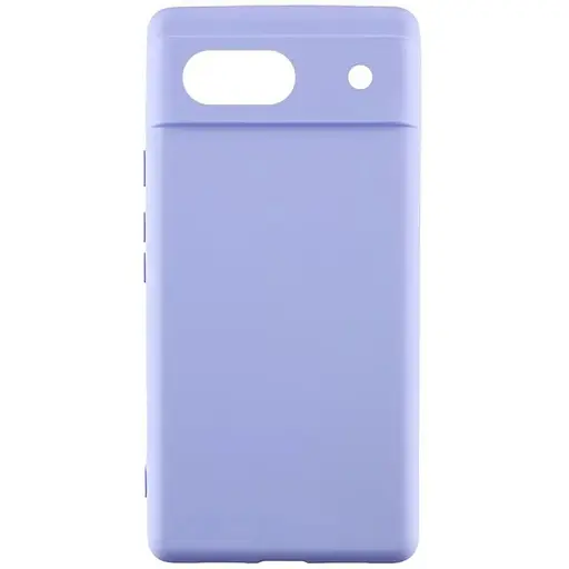 Чехол Lakshmi Silicone Cover Full Camera (AAA) для Google Pixel 7a Сиреневый / Dasheen