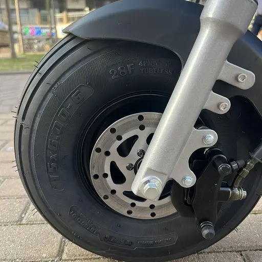 Трехколесный ситикоко EVOBIKE Grizzly X3 Pro с грузкой корзиной - фото 9