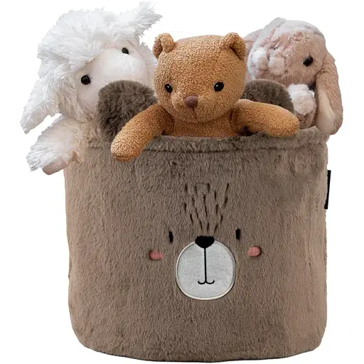 Кошик для зберігання Kite Sweet Bear 30х25 см плюшевий (K24-3100M-3) - фото 4