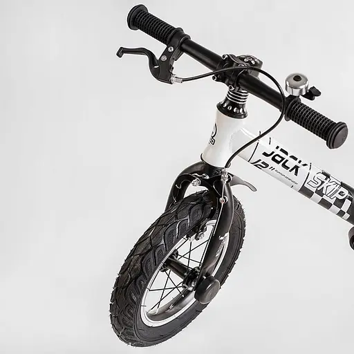 Дитячий біговел Corso Skip Jack 11057 колеса 12" Гальмо ручне підніжка - фото 3