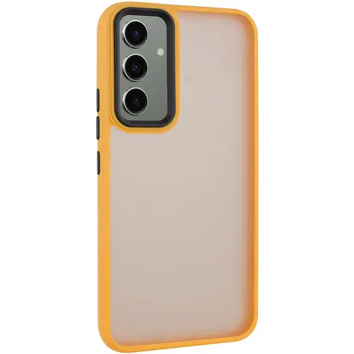 Чехол Epik TPU+PC Lyon Frosted для Samsung Galaxy A15 4G/5G/M15 5G Orange