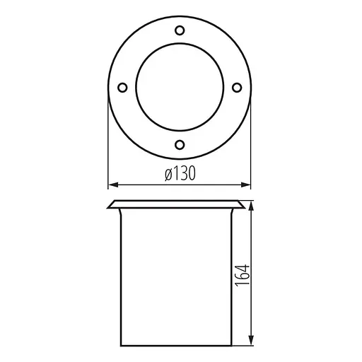 Ґрунтовий світильник BERG AD-7O-Kanlux - фото 6