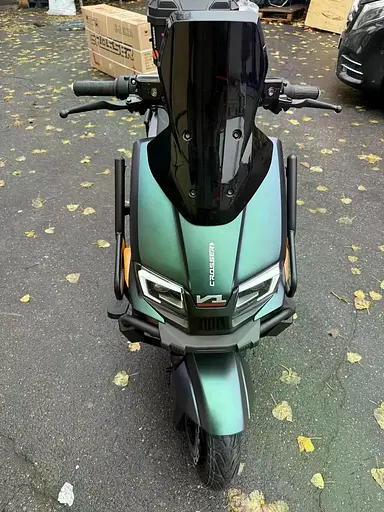 Електроскутер Двомісний Crosser V1 (2000W, 72V/23Ah) +Кофр-багажник Хамелеон - фото 6