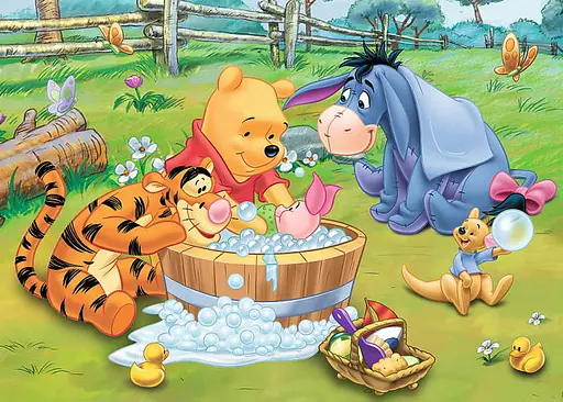 Пазл Trefl Поросенок купается Винни Пух 30 эл. (18198) - фото 2