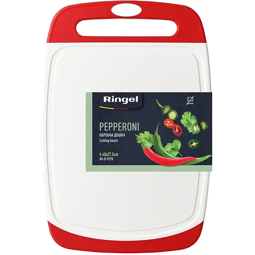 Доска разделочная Ringel Pepperoni 40х27.5х1 см (RG-5117/70)
