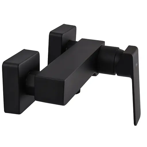 Змішувач для душа TOPAZ ODISS TO 08718-H52-BB чорний матовий комплект для ванної кімнати з душовою лійкою - фото 5