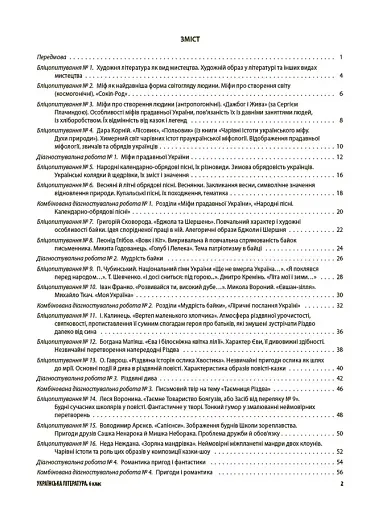 Оцінювання. Українська література. УСІ діагностувальні роботи. 6 клас - фото 2