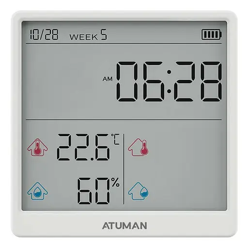 Датчик температури та вологості (метеостанція) Xiaomi Duka ATuMan TH3