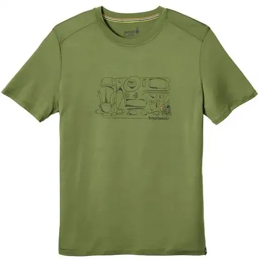 Футболка Smart Wool Merino 150 Backpacker's Tee Light Loden S (1033-SW 16048.261-S)