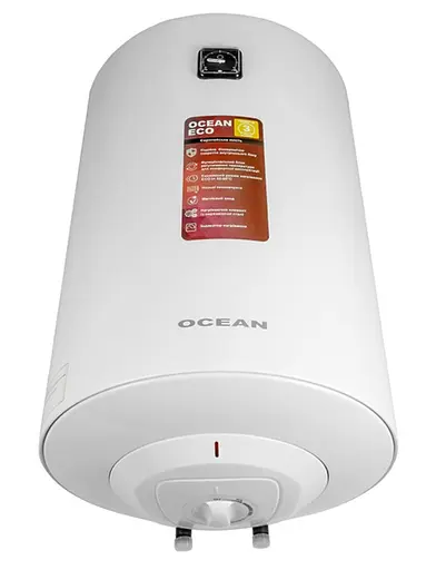 Водонагрівач Ocean RZRS 80 л, 1500 Вт, мокрий ТЕН, циліндричний, вертикальний, білий (RZRS 80M-5 ETWT ECO) - фото 5