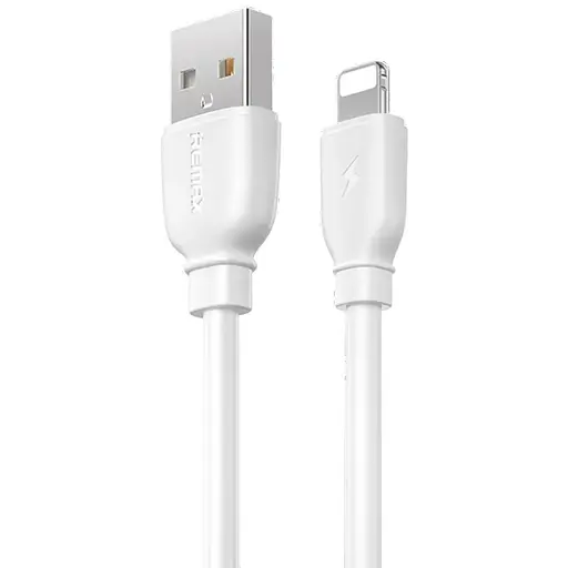 Кабель Remax Suji Pro USB 2.0 to Lightning 2.4A 1 м білий (RC -138i-w) - фото 1