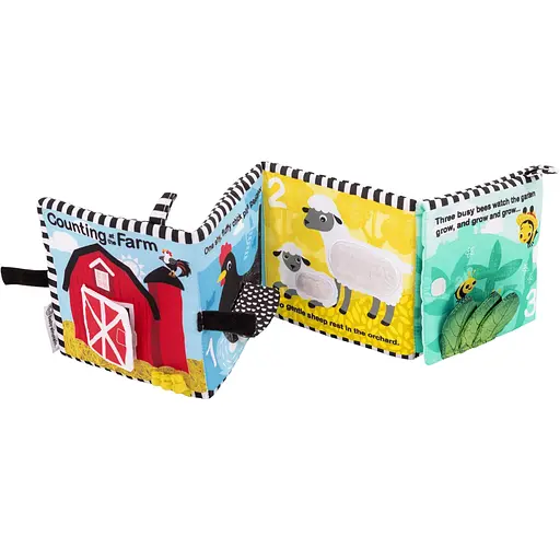 Книга мягкая развивающая Baby Einstein Counting at the Farm (17303)