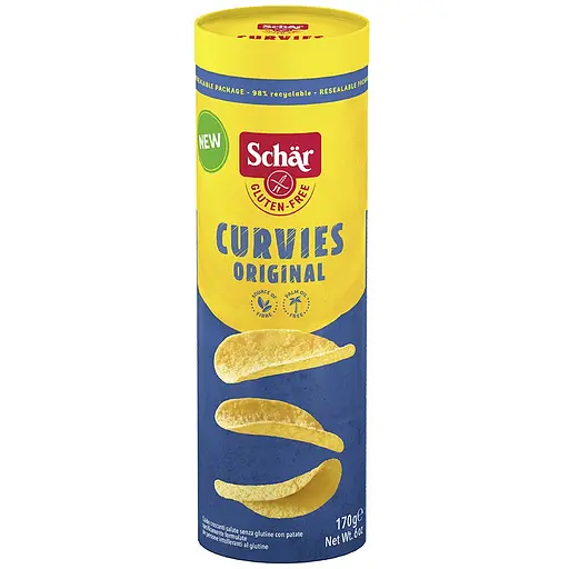 Чипсы картофельные Dr. Schaer Curvies Original 170 г