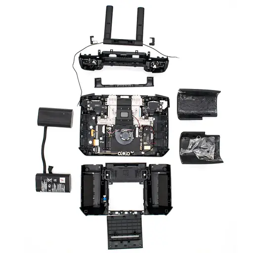 Кронштейн ALIENTECH PRO з коаксіальними кабелями для пульта DJI Smart Controller (Mavic 2, Air 2, Phantom 4 Pro v2.0, Matrice 300) (PRO-BKCONTROLLERQMA160IPX) - фото 6