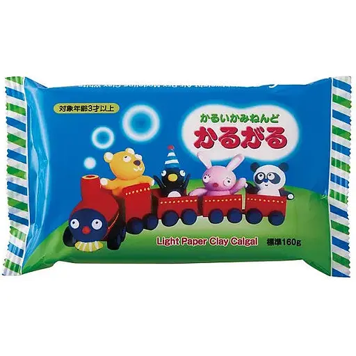 Пластика самозастигаюча ультралегка Padico Paper Clay Ultralight Karugaru 160 г  - фото 1