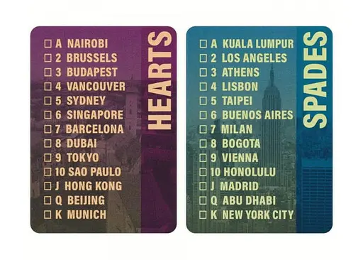 Карти гральні United States Playing Card Company Bicycle Cities of the World - фото 8