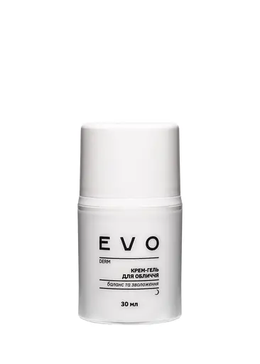 Крем-гель для лица Баланс и увлажнение EVO derm 30 мл - фото 1