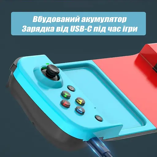 Джойстик блютуз геймпад беспроводной игровой контроллер для iOS Android белый - фото 6