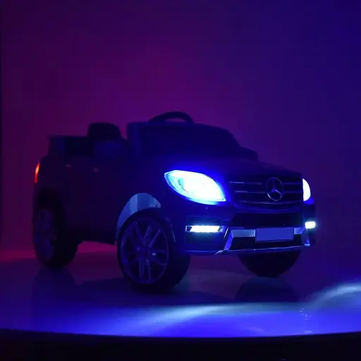 Електромобіль дитячий Bambi Джип Racer Mercedes Benz M 3568EBLRS-11 з чохлом Сірий - фото 7