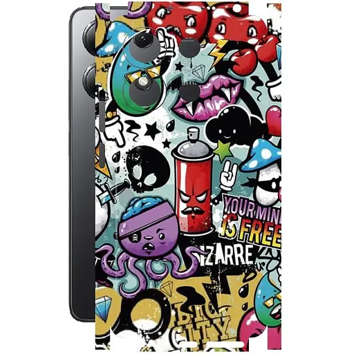 Захисна плівка StatusSKIN для Xiaomi Redmi Note 13 4G Корпус Вініл Графіті - фото 1