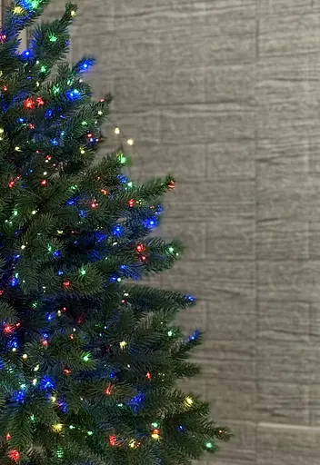 Світлодіодна гірлянда Роса 100 метрів різнокольорове світло зелений провід 1000 LED 8 режимів з пультом - фото 5