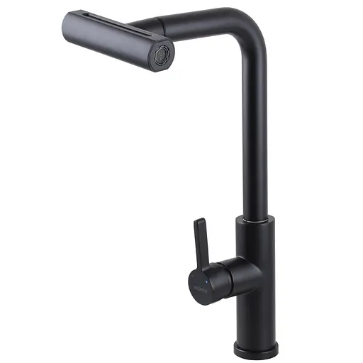 Смеситель для кухни Globus Lux Alpen SBT1-2044-BB Черный матовый - фото 1