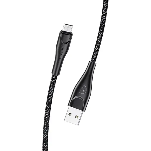 Кабель Usams U41 Braided USB-A to Micro-USB 2A 3m Black [138960]