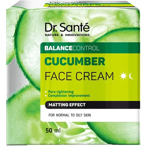Крем для обличчя Dr. Sante Cucumber Balance Control 50 мл