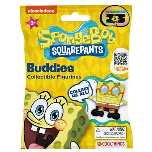 Фігурка-сюрприз Губка Боб Cool Things SP007 серії Buddies 3D - фото 1
