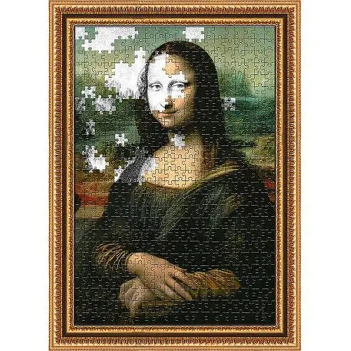 Пазл Trefl Мона Лиза, Леонардо да Винчи 500 элементов (37541) - фото 1
