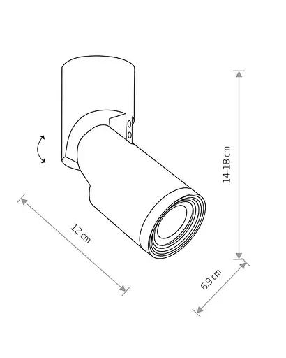 Точковий світильник Nowodvorski 7658 Mike GU10 15W - фото 5