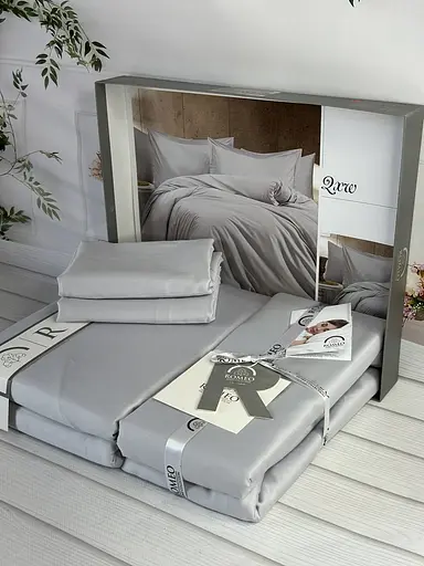 Постільна білизна Qxw Сатин Преміум Romeo Home pbe0051807 - фото 2