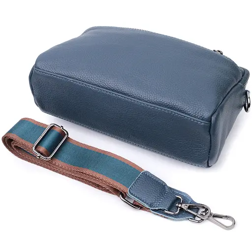 Жіноча шкіряна сумка Vintage 25х14.5х8 см sum0026552 - фото 7