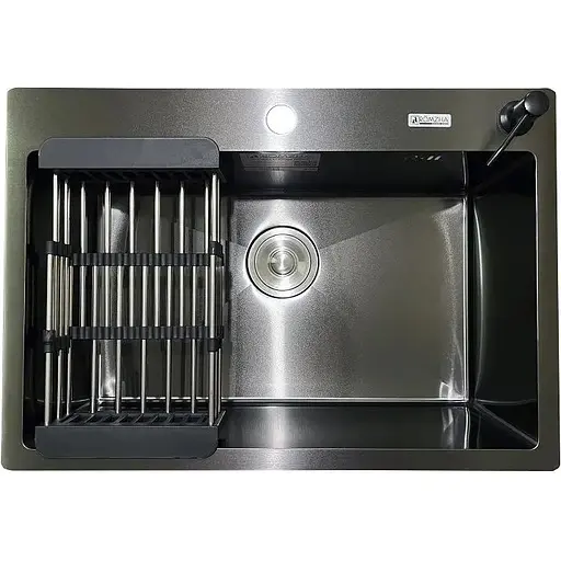 Кухонна мийка Romzha Arta U-600S BL